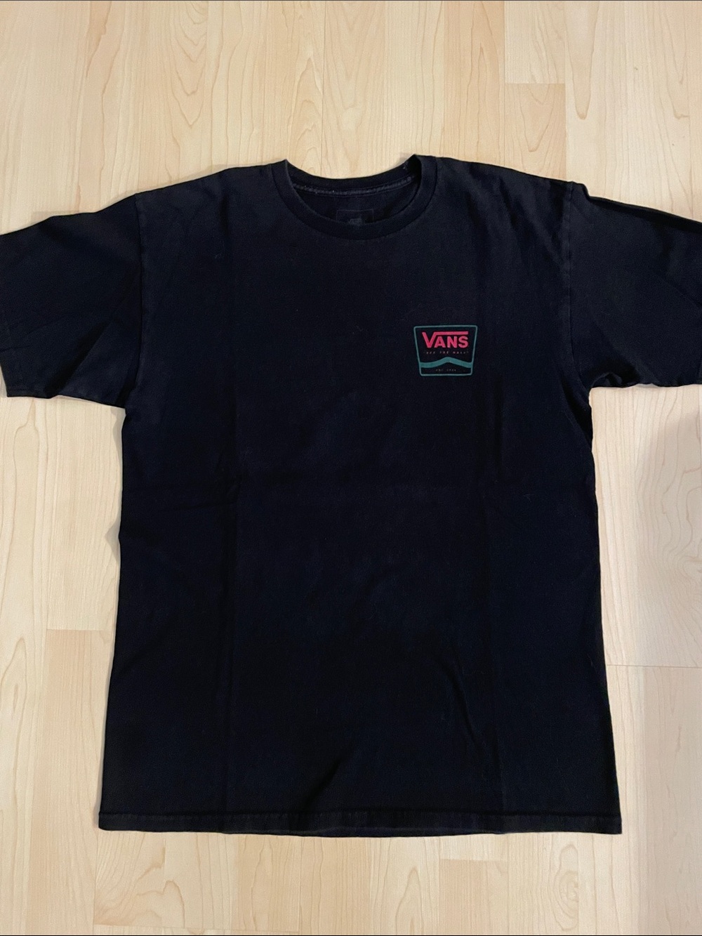 Vans Black Short Sleeve Classic Fit T-shirt